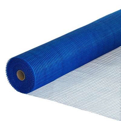 Plastering Mesh Blue Roll 50 x 1 m 10 x 10 mm Fiberglass Mesh