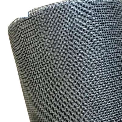 Black 1m*30m Roll PVC Coated Fiberglass Insect Fly Screen