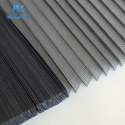 16mm plisse Grey 3m*30m polyester pleated mesh