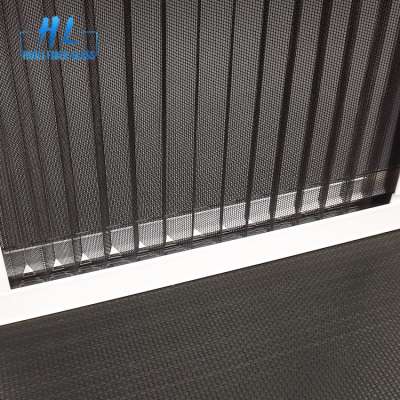 grey color 16mm folding anti insect polyester plisse screen