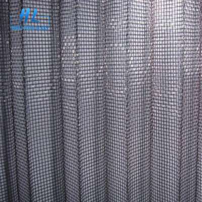 folding net 2.4m wide Grey PP PE plisse insect screen