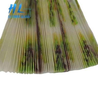 Colorful printing polyester plisse mesh pleated insect screen 18mm